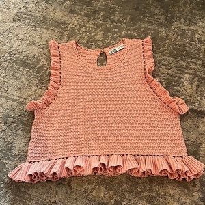 Zara pink tank top